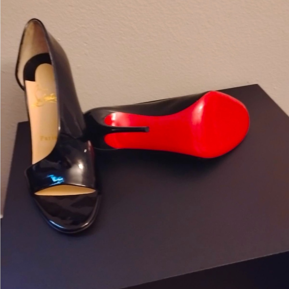 Classy black Christian Louboutin Heels